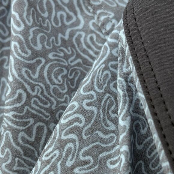 Patagonia Men's - Hydropeak Boardshorts 18" Swim Trunk Forge Grey Print Size 44 - Picture 5 of 7